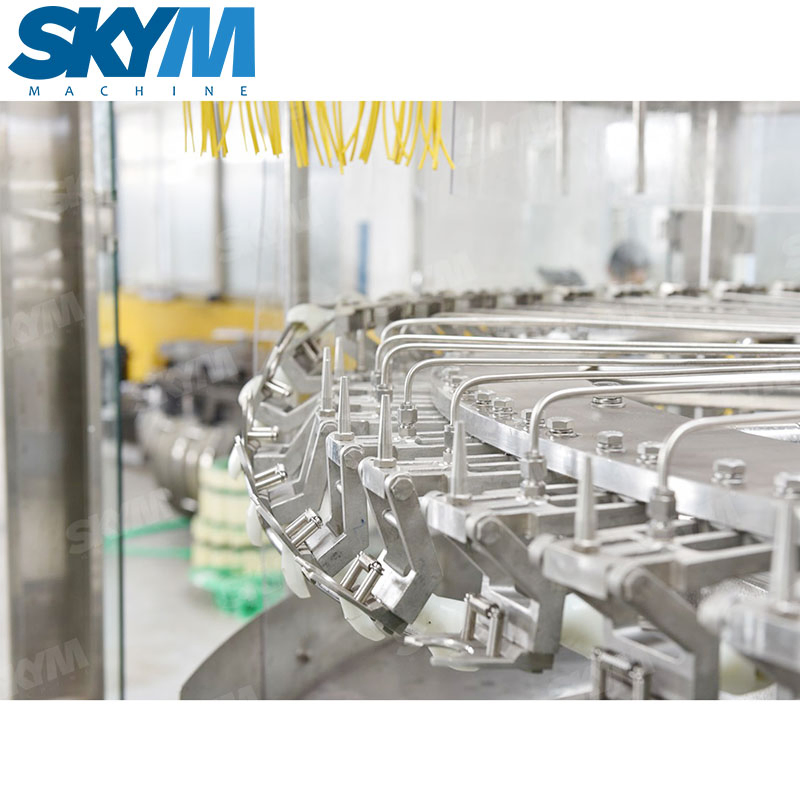 OEM Automatic Beverage Juice Soda Carbonated Drink Making Liquid Glass Bottle Filling Machines Production Line Capping Machine