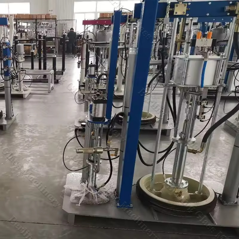 Energy Efficiency Two-Component Sealant Coating Extruder Machine Line with Pneumatic Working System