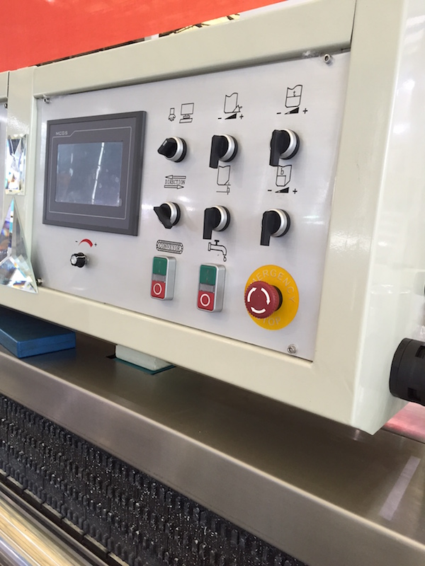 High Speed Glass Straight Line Beveling Edging Machine