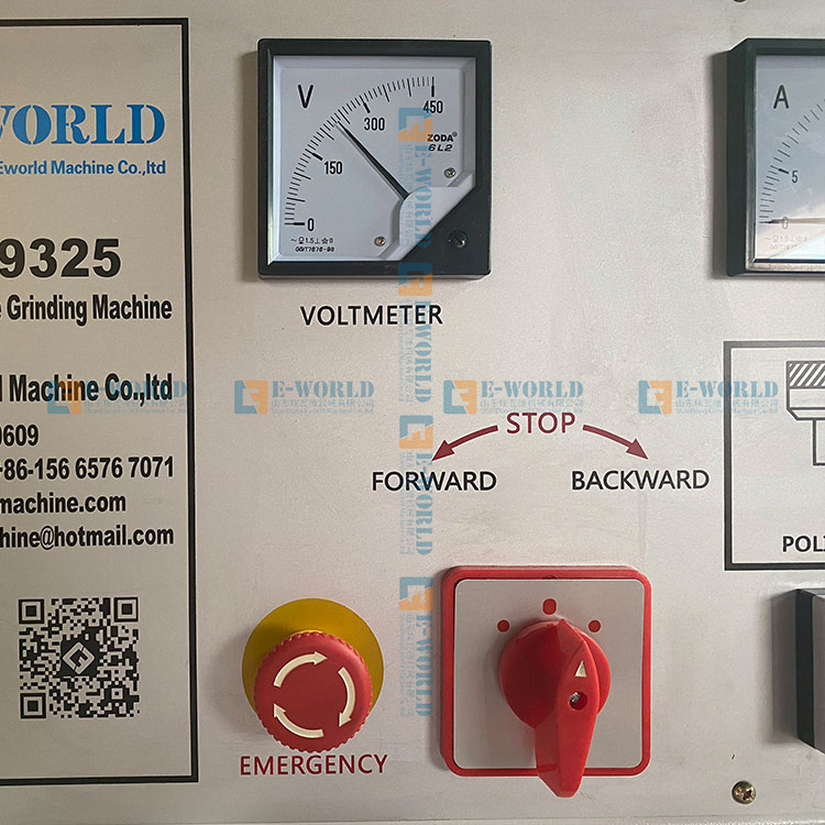 CE Approved 9 Motors Vertical Straight Line Glass Edging Machine