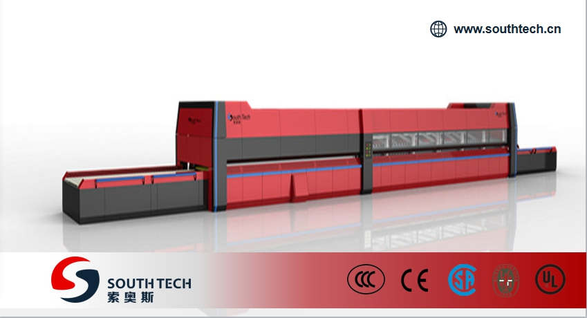 Southtech Flat Glass Tempering Production Line (Small Glass Tempering Furnace)