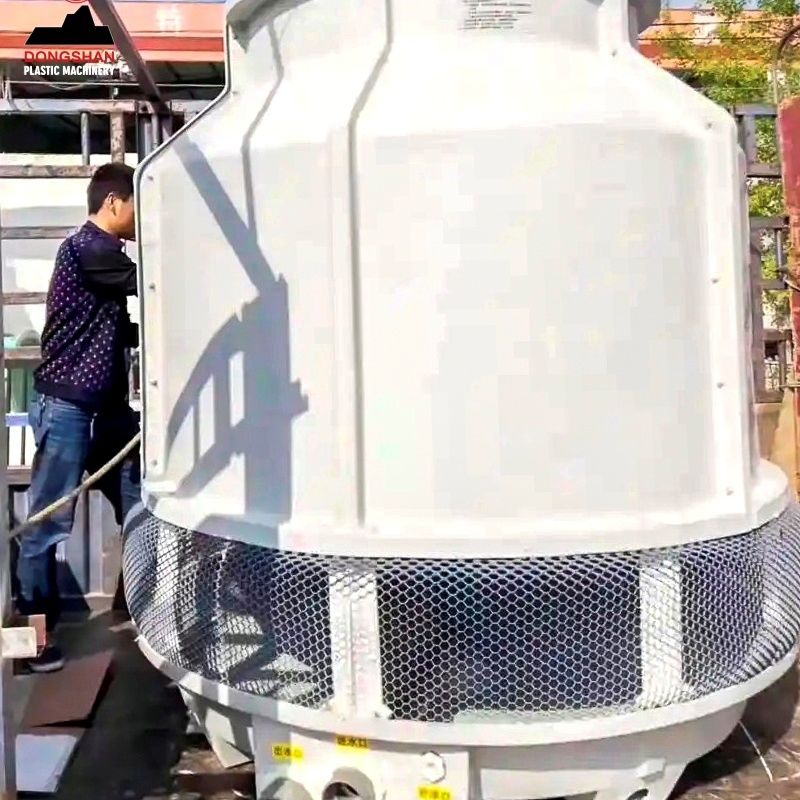 Dual-Cycle EPS Auxiliary Equipment Cooling Tower System for Pre-Expansion Beads Processing