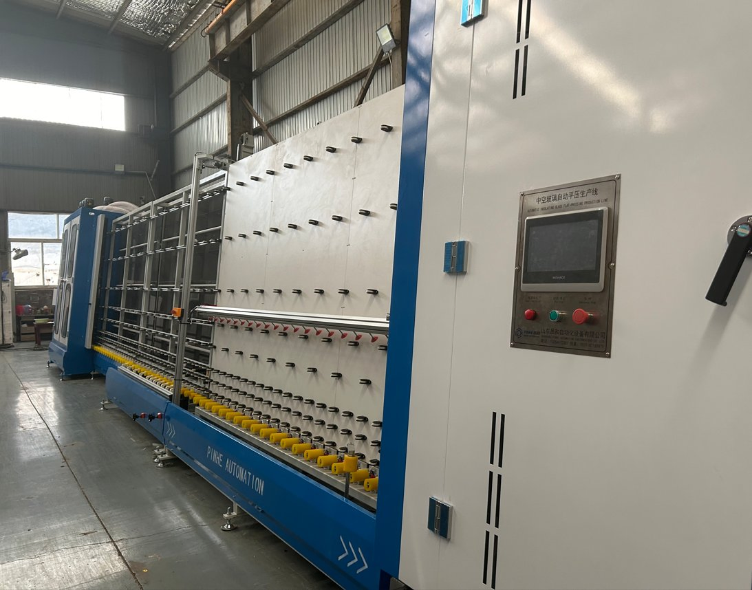 Automatic Insulating Double Glazing Ig Unit Vertical Glass Washing Machine Argon Gas Filling Igu Line