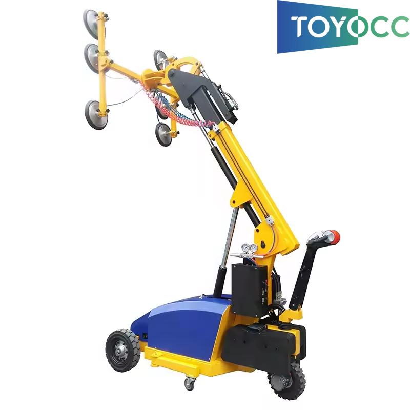 Compact Glass Robot for Heavier Lifting Capacity Manipulator Used in Transportation Handling and Installation of Glass Windows and Curtain Walls