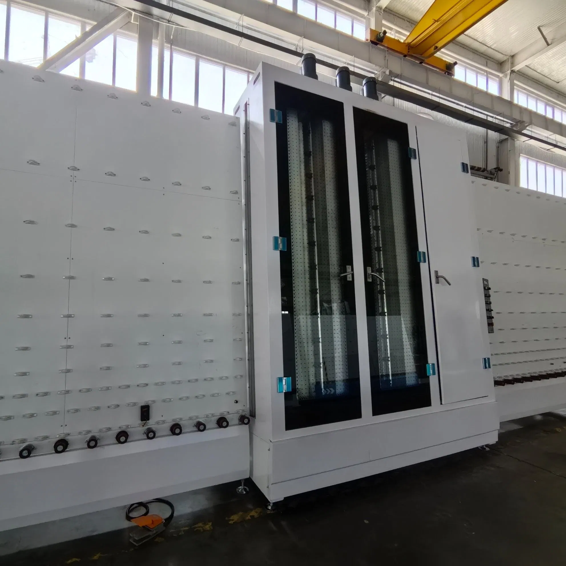 Automatic Intelligent Flat Pressing Machine Line for Efficient Insulating Glass Manufacturing