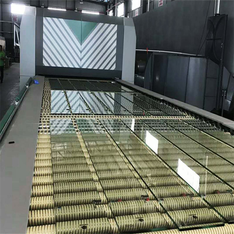 Forced Convection Thin Glass Tempering Furnace Production Line