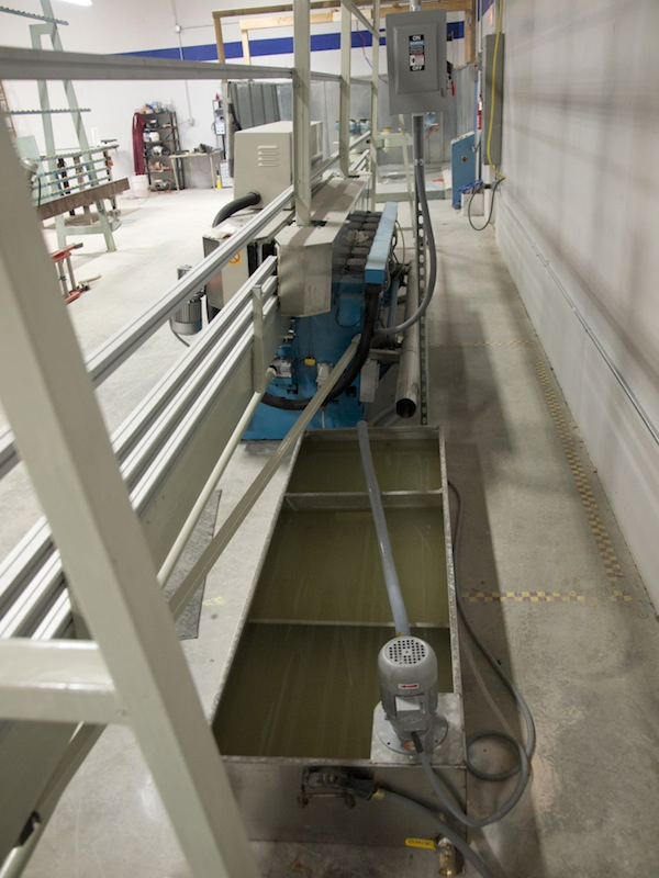 High Speed Glass Straight Line Beveling Edging Machine