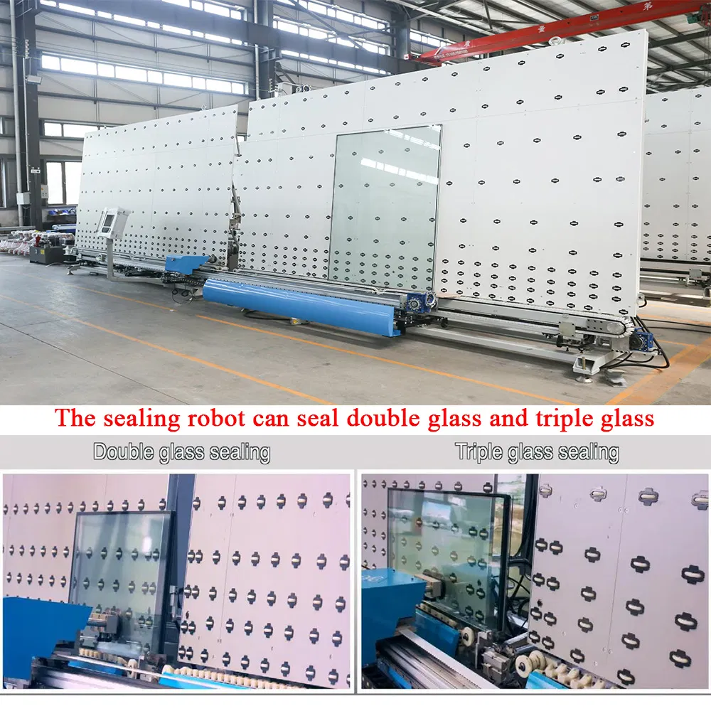 6000mm Vertical Automatic Sealing Robot for Insulating Glass Unit