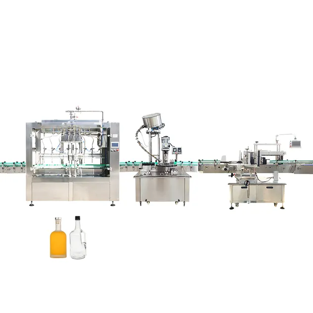 Small Linear type filling line