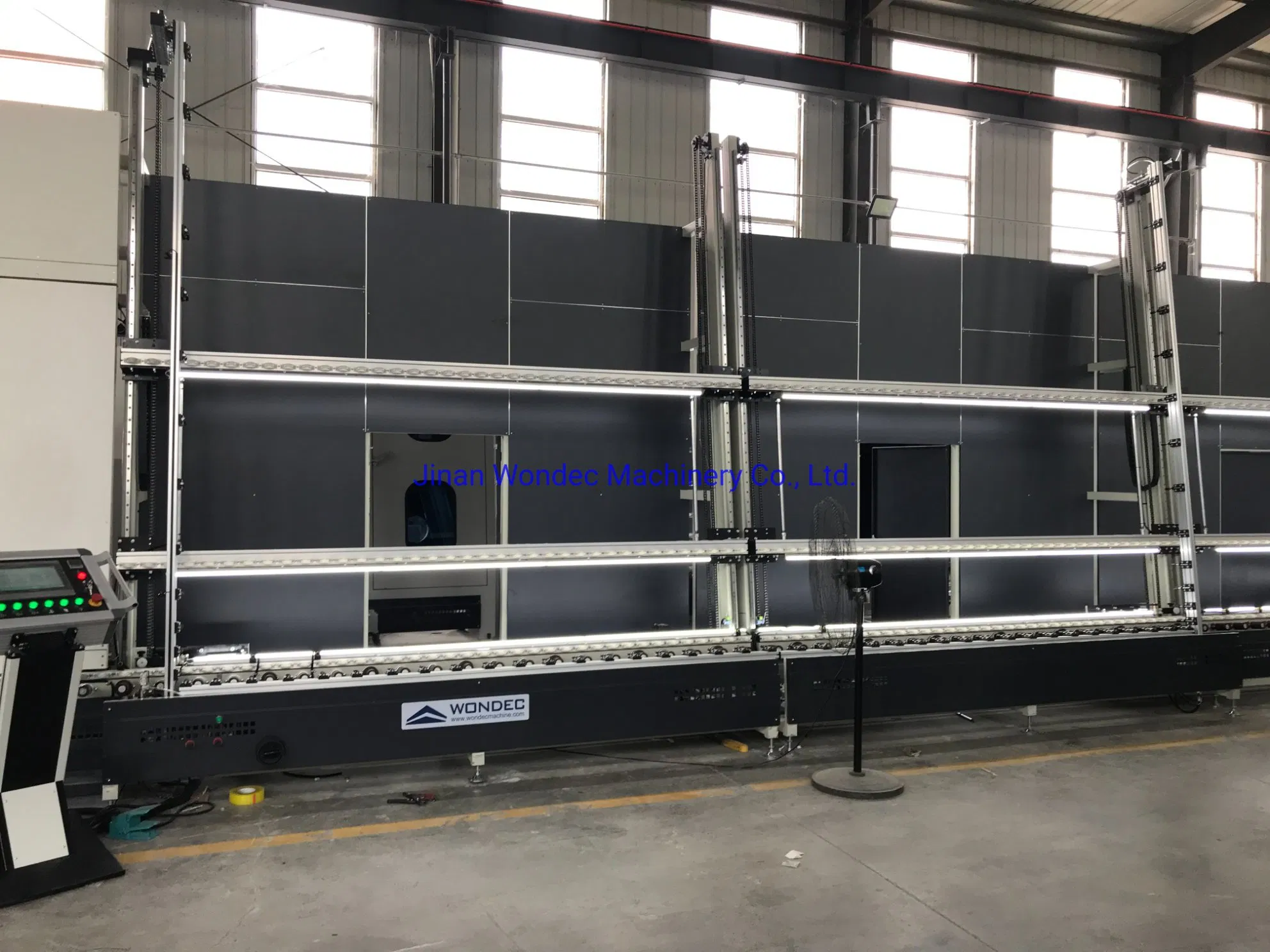 Jumbo Glass Flat Panel Press Insulating Glass Gas Filling Manufacturing Line
