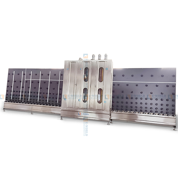 Automatic Flat Vertical Glass Washer Glass Washing Machine Double Glass Production Line