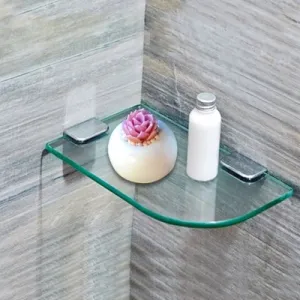 Glass Corner Shelf