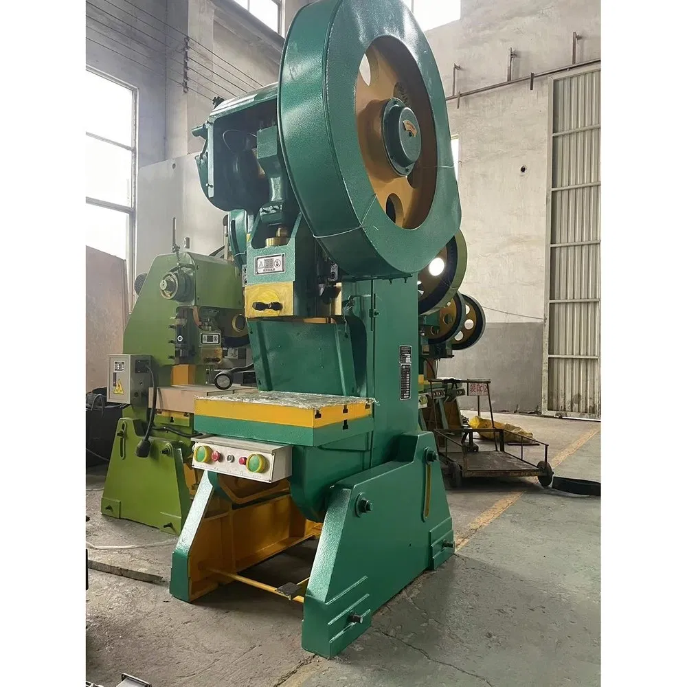 Roll Aluminium Bottle Profile End Cap Making Machine Production Line Glass Bottle Caps Punching Machines Power Press Machine