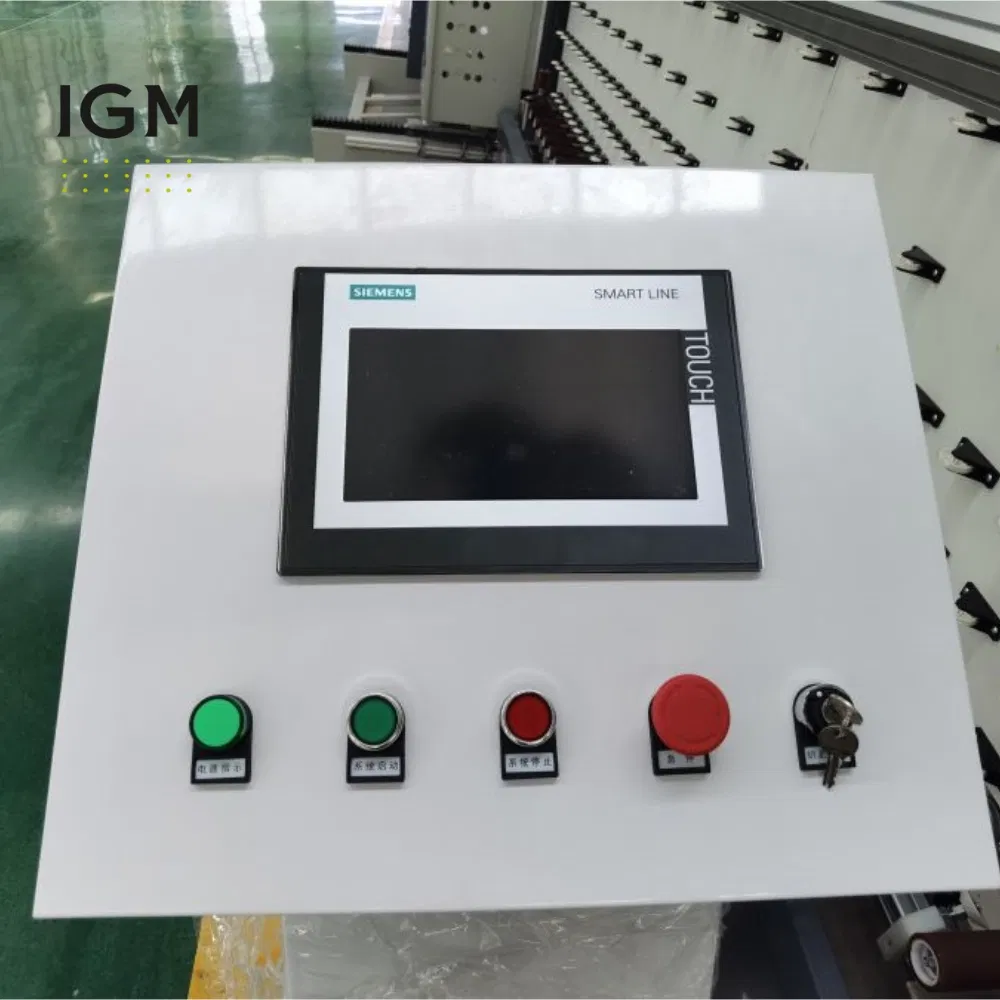 Triple Layer Double Glass Glazing Processing Insulating Glass Machine Line