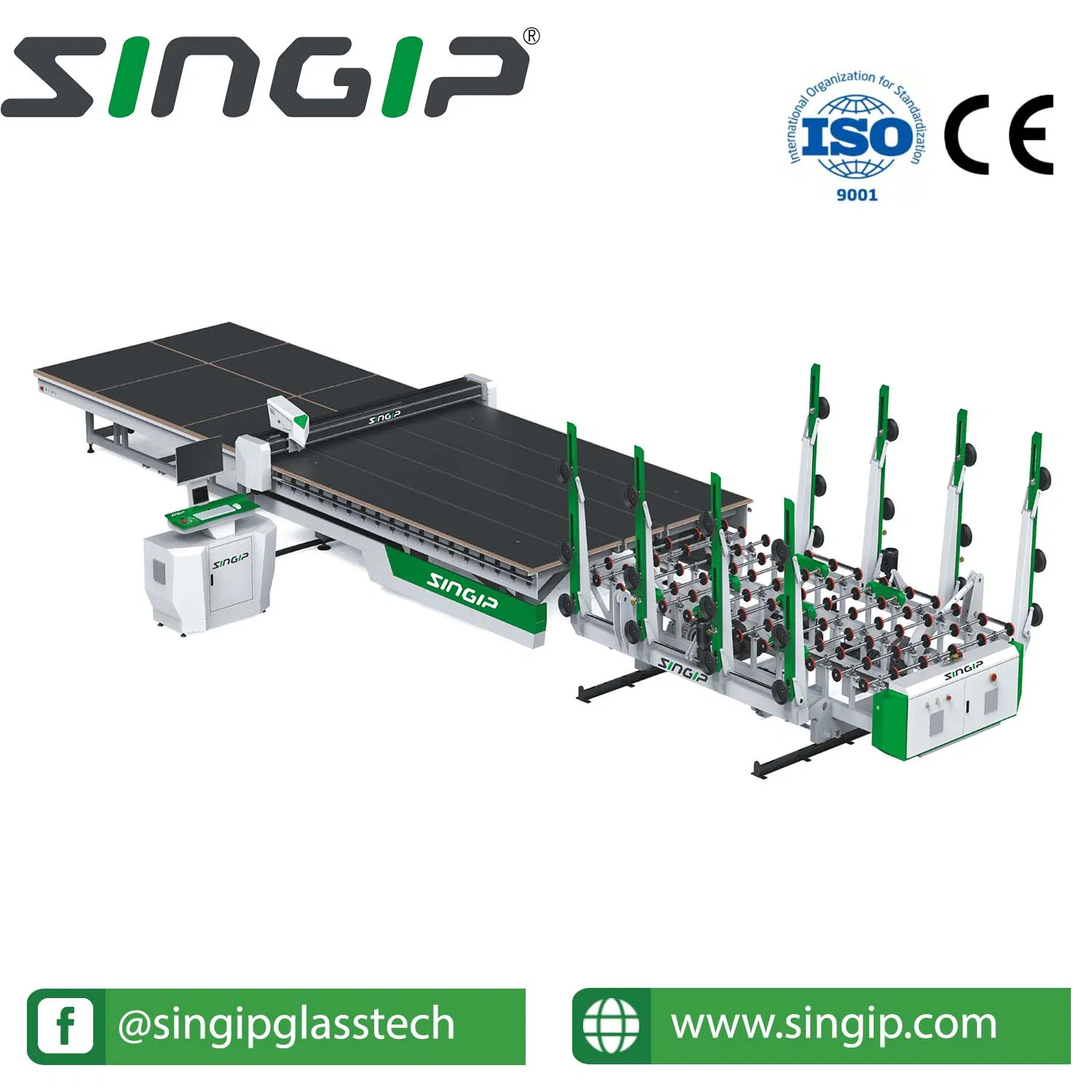 Advanced Glass Cutting Automation System for Rapid Production Efficiency