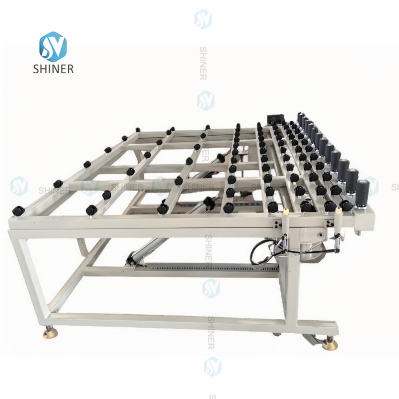 ISO CE Approval Insulating Hollow Glass Machine Production Line Water Washing and Hot Press Horizontal Tilting Combination Table