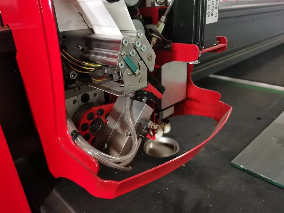 Air Floating Load Cut Breaking Table Automatic Electric CNC Mirror Glass Cutting Machine