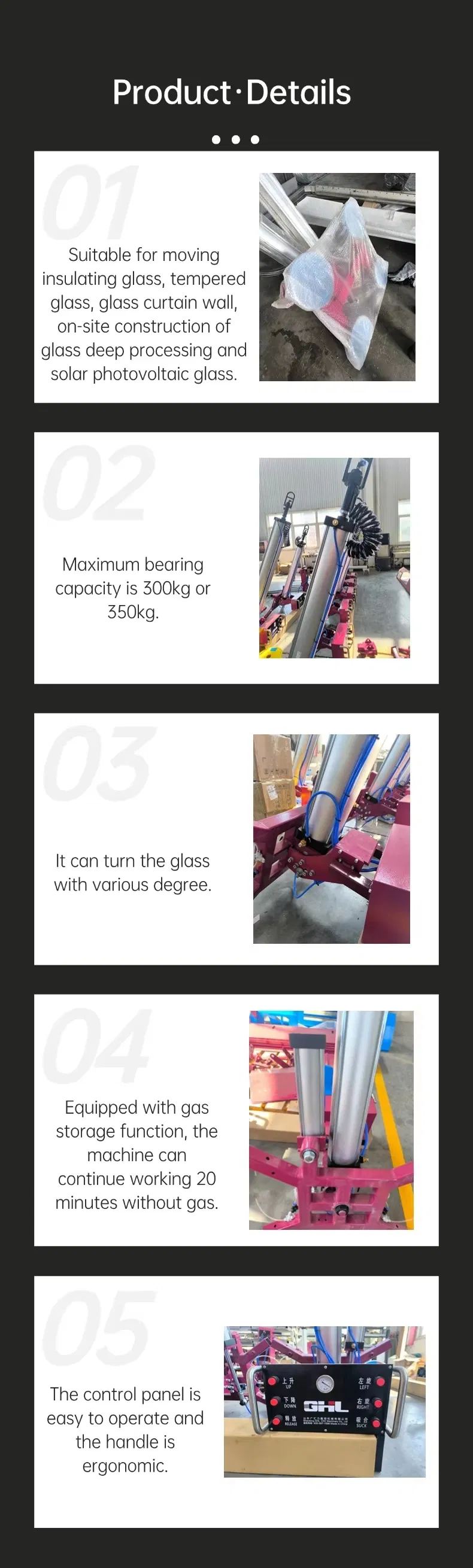 Glass Unloading Detail