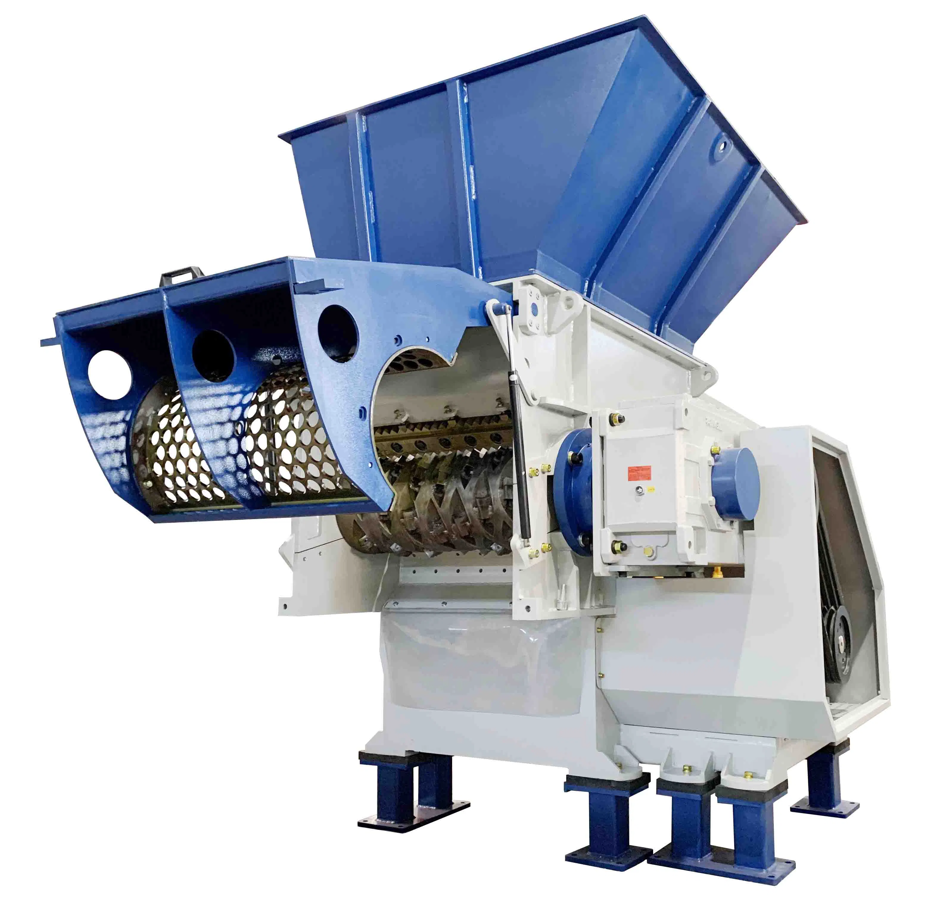 Single Shaft Crusher Scrap Glass Bottles Recycling Shredder Medicine Bottle Cutting Plastic Crushing Machine Price