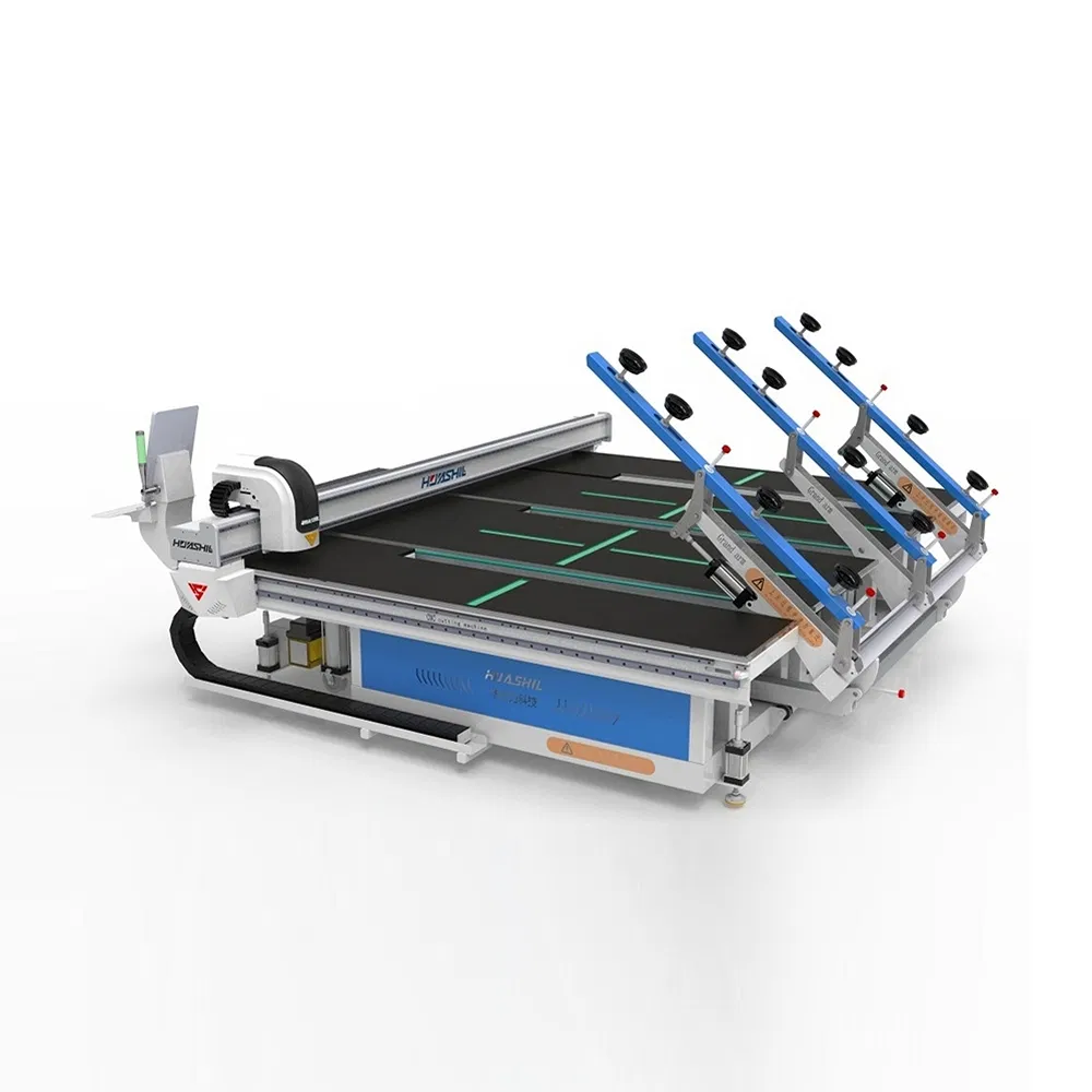 Hsl-Ytj3829 Intelligent Automatic Loading Cutting with PLC Control System for Auto Glass