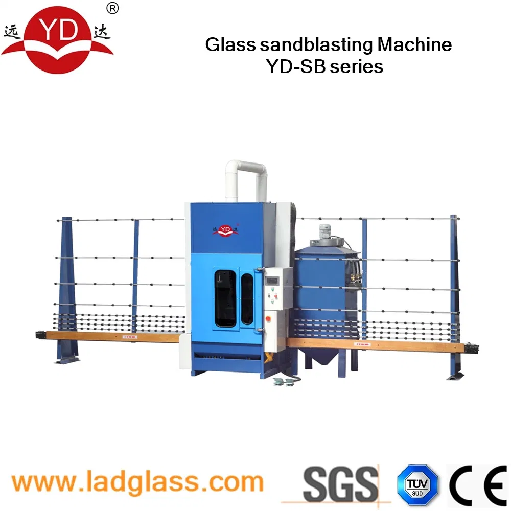 Multi-Gun Auto Dust Remover Glass Sandblasting Machine