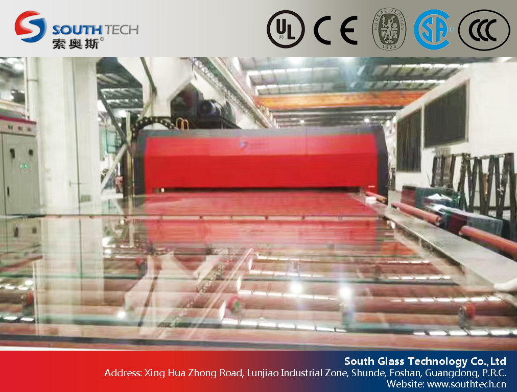 Southtech Double Heating Chambers Flat Tempered Glass Production Line (TPG-2)