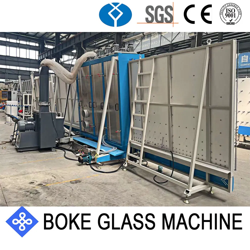 Automatic Insulating Glass Production Line with Horizontal Glass Fliping Function Suitable for Stepped Glass