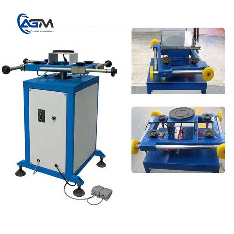 Rotated Sealant Spreading Table Insulating Glass Machine