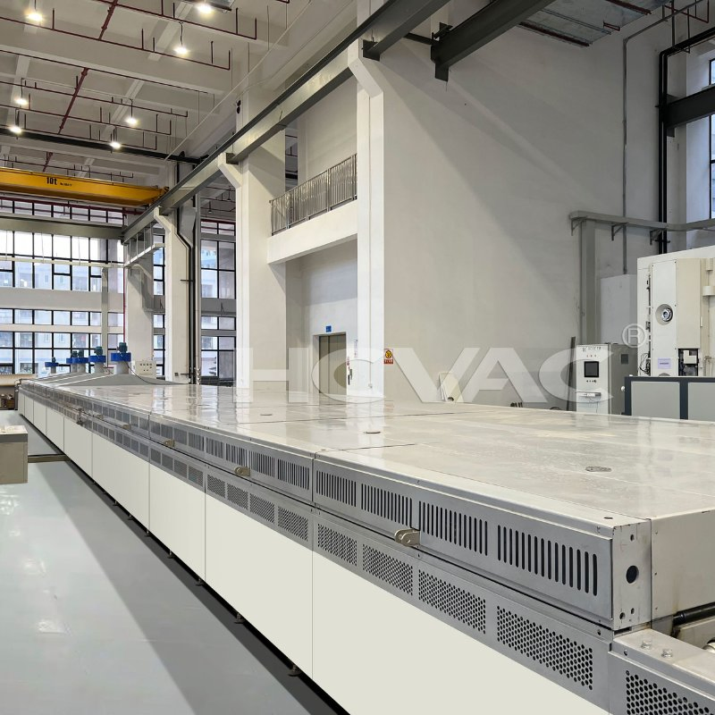 Hcvac Large Size Float Glass/Reflective Glass/Glass Mirror Vacuum Coating Production Line