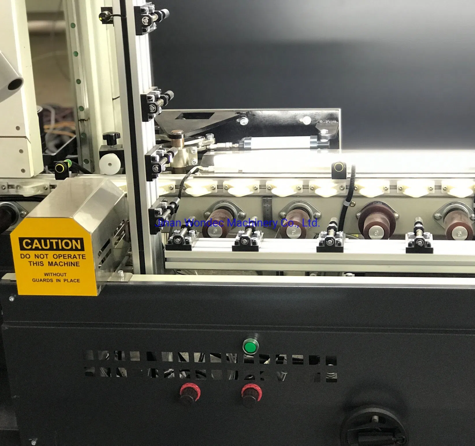 Optimum Automatic Double Panel Glazed Machine Insulating Glass Pressing Gas Filling Line