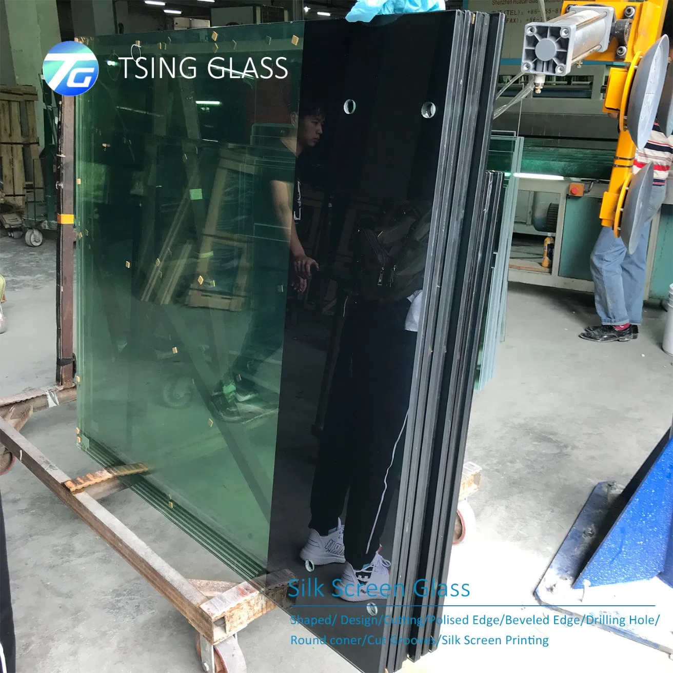 8mm Silk Screen Glass Marble Colored Tempered Ultra Clear Glass for Tabletop Furniture Decoration