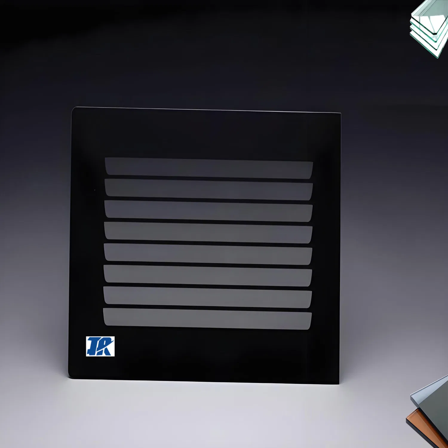 Mirror Coated Tempered Glass for Washing Machine Control Panel/ Range Hood/ Refrigerator