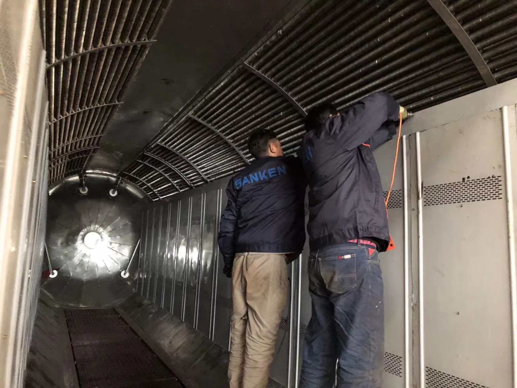 Sanken Quenching Glass PVB Laminated Line Triplex Glass PVB Production Line