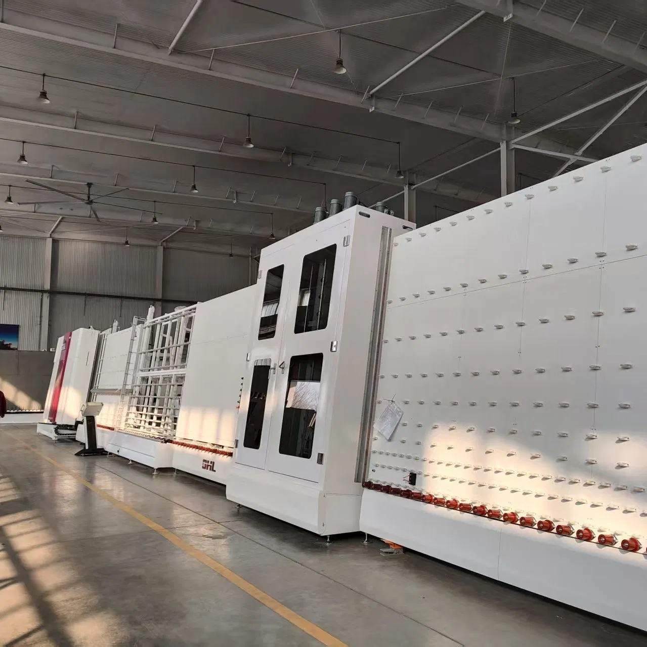 Intelligent Integrated Flat Pressing Machine for Automatic Insulating Glass Manufacturing