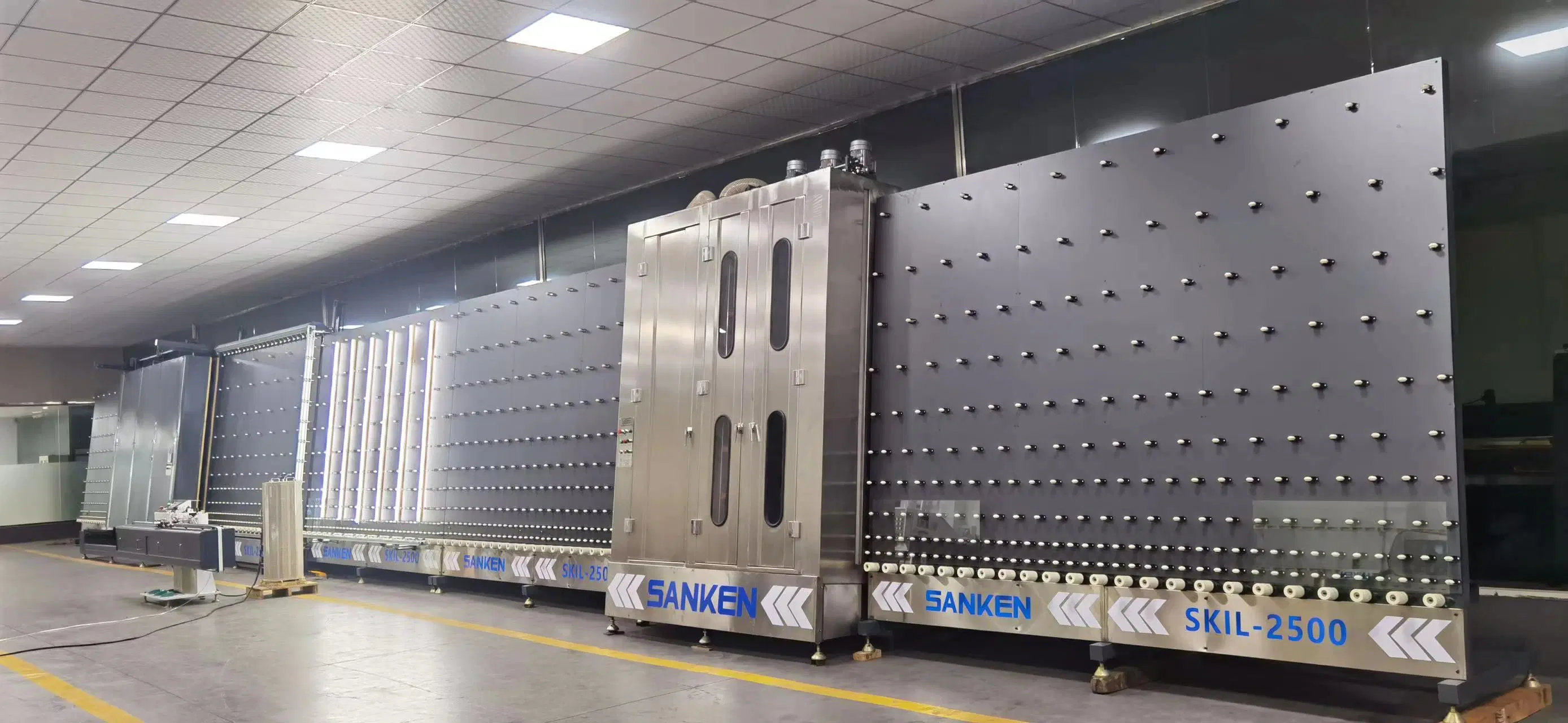 Sanken Double Glass Making Machine Tempering Low-E Glass Double Glazing Making Line