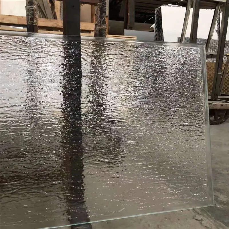 Customized Hot Melt Cast Tempered Glass Art Decorative Fusing Glass