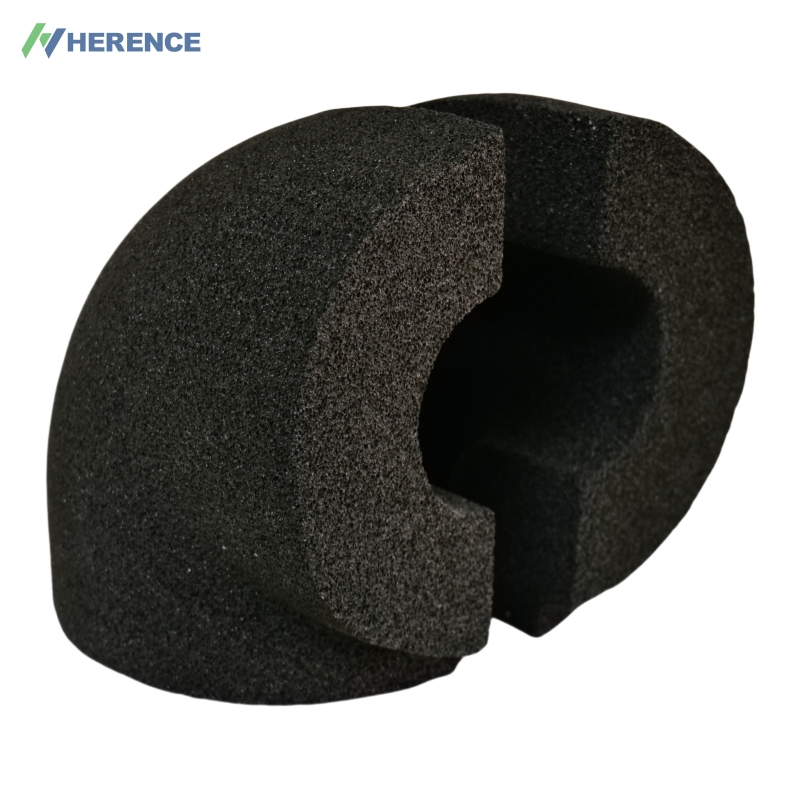 Low Thermal Conductivity Corrosion Resistance LNG Pipeline Insulation Foam Glass Pad