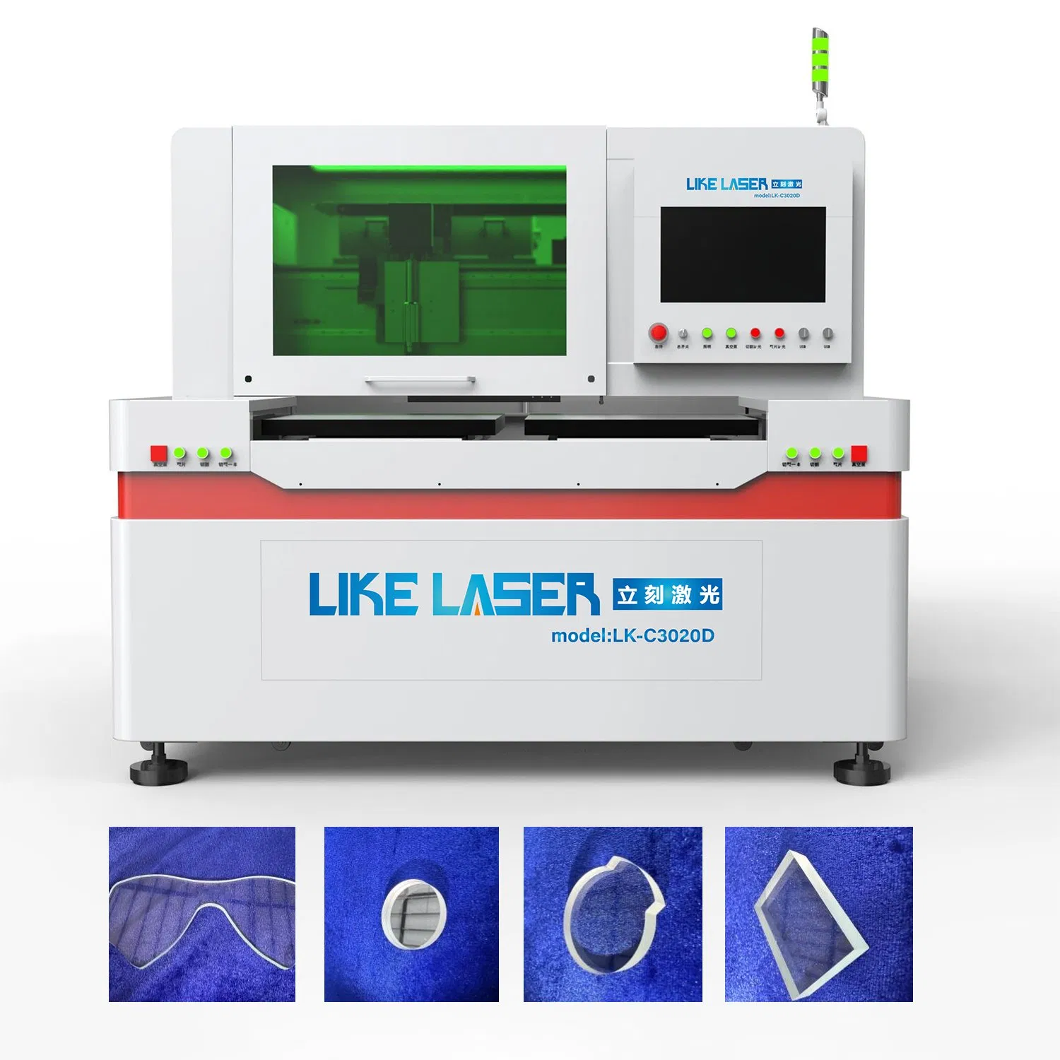 Lens Optical Glass Instrument Glass Automotive Glass Rearview Mirror K9 Float Glass Ultra Fast Picosecond Glass Cutting