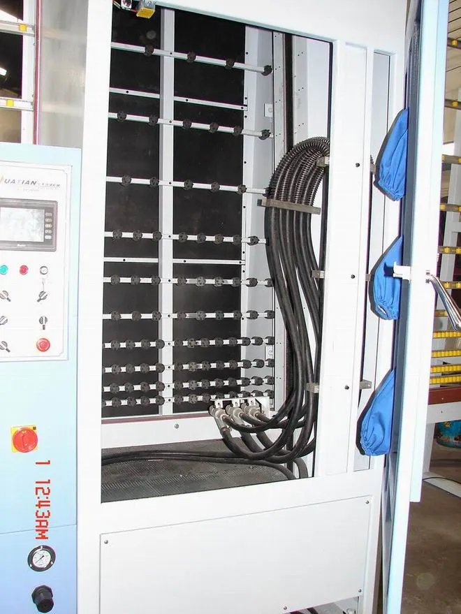 Glass Sandblasting Machine Front View