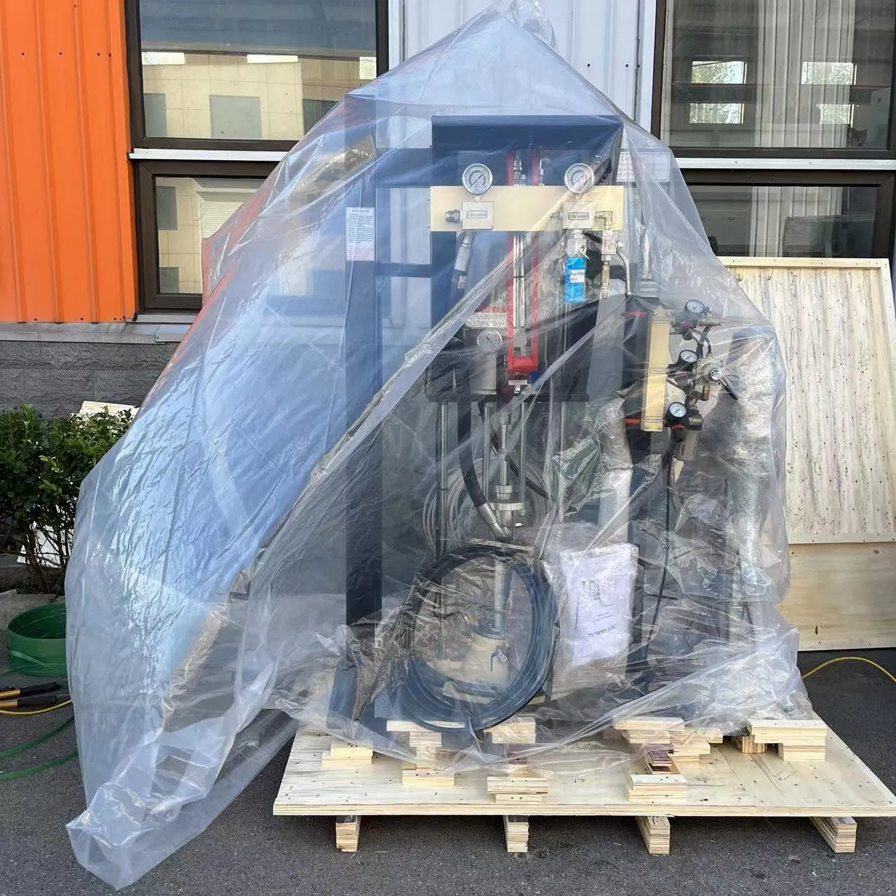 Automatic Insulating Glass Two Component Sealant Coating Spreading Extruding Machinery