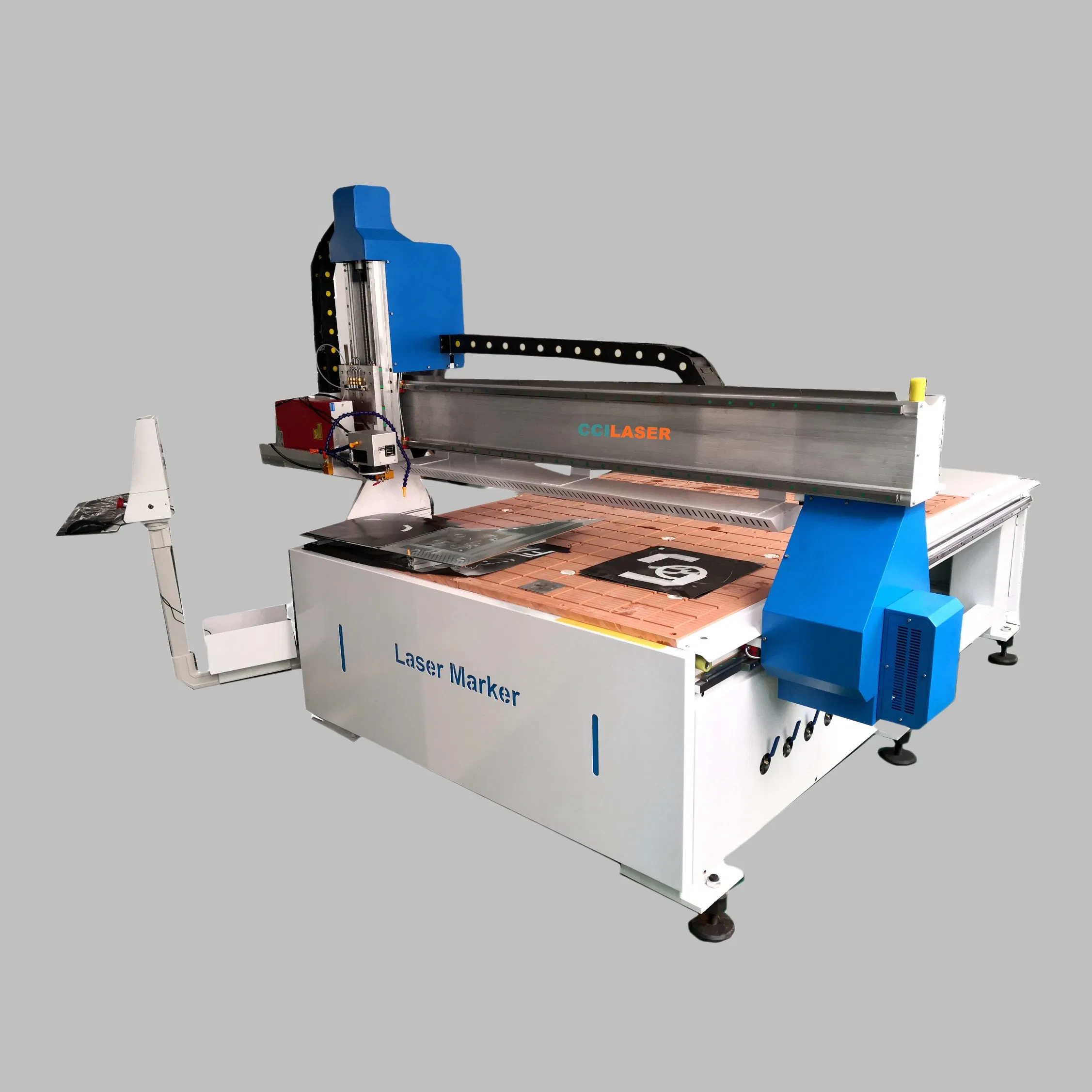 Glass Mirror Sandblasting CNC Laser Engraving Sandblasting Machine for Marking Mirror