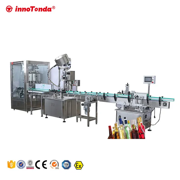 Small Rotary filling line