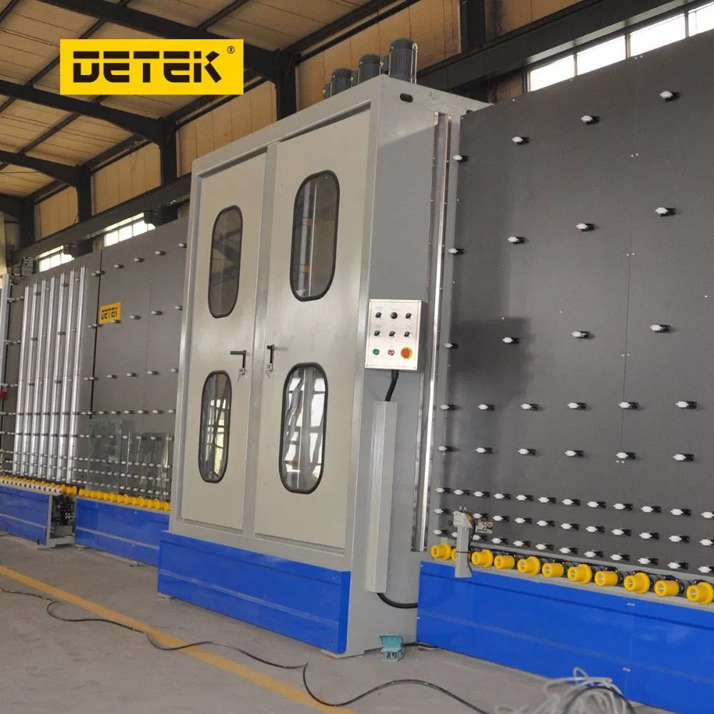 2800*4000mm Insulating Glass Washing Machine with Low E Coat Glass Friendly Brushes