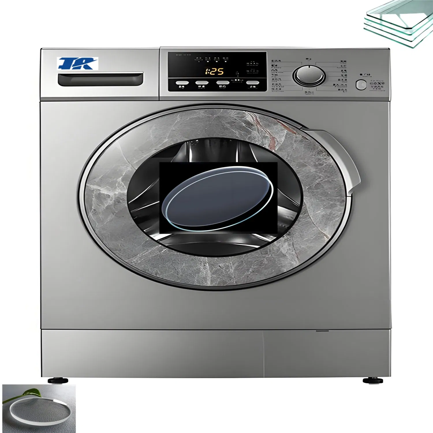 Customized Tempered Glass for Washing Machine Cover