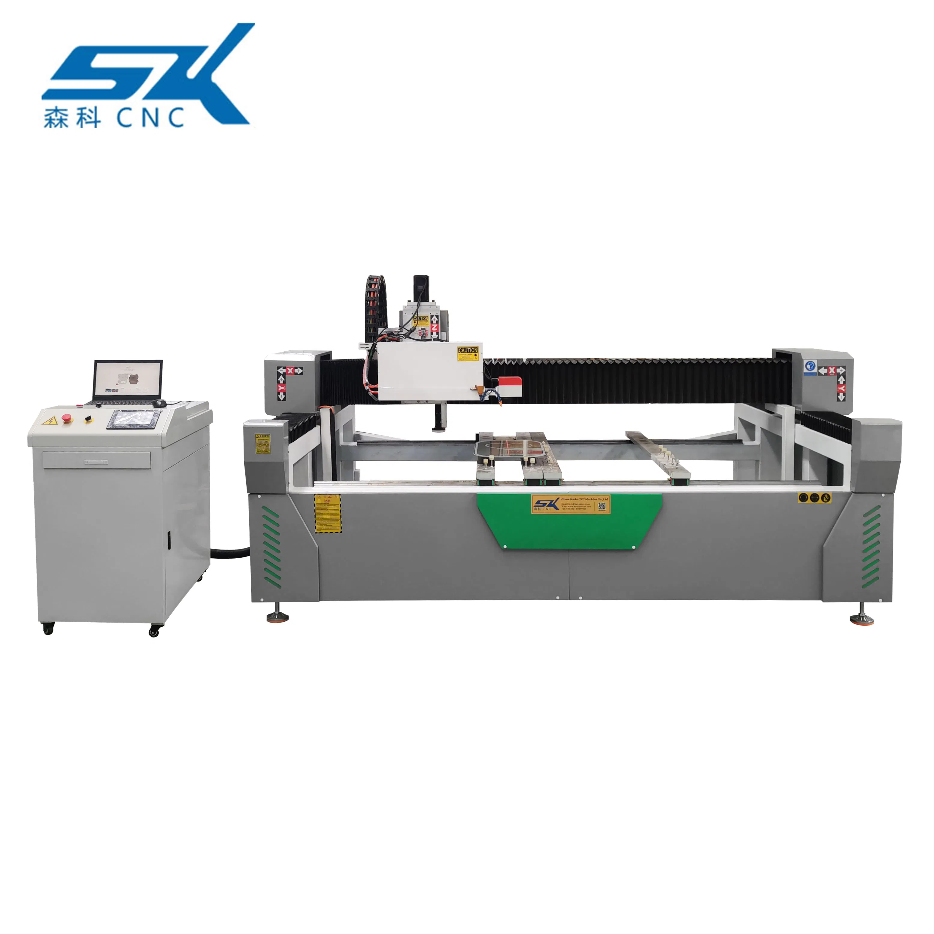 Automatic Benchtop Precision Positioning Glass Laser Sandblasting Irregular-Shaped Hole Drilling Marking Machine Made in China