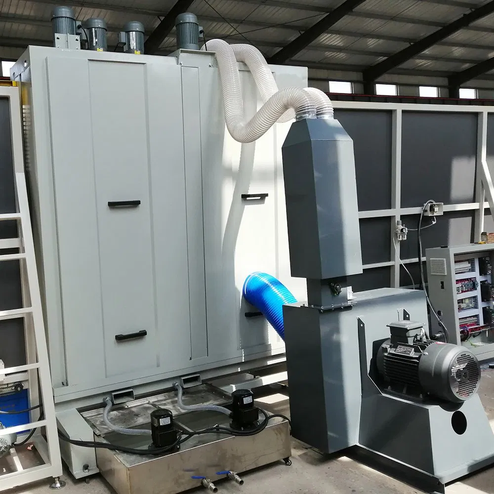 Automatic Vertical Insulating Glass Processing Line Insulated Glass Washing Drying Machine