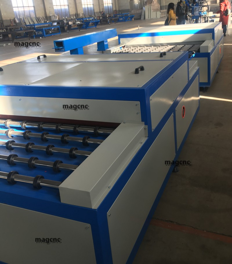 Automatic Horizontal Hot Roller Press Machinery Insulating Glass Production Line