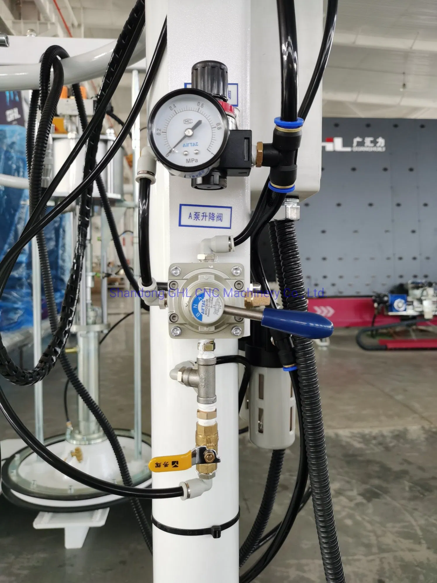 Factory Direct Sales Doube Glass of Two-Component Sealant Coating Machine