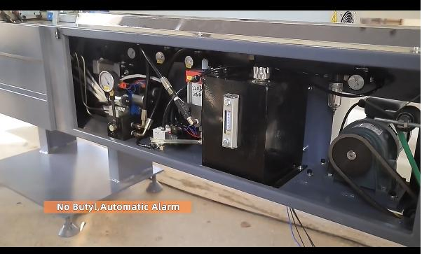 CE Approved Automatic Insulating Glass Butyl Extruder Machine, Automatic Butyl Sealant Spreading Machine