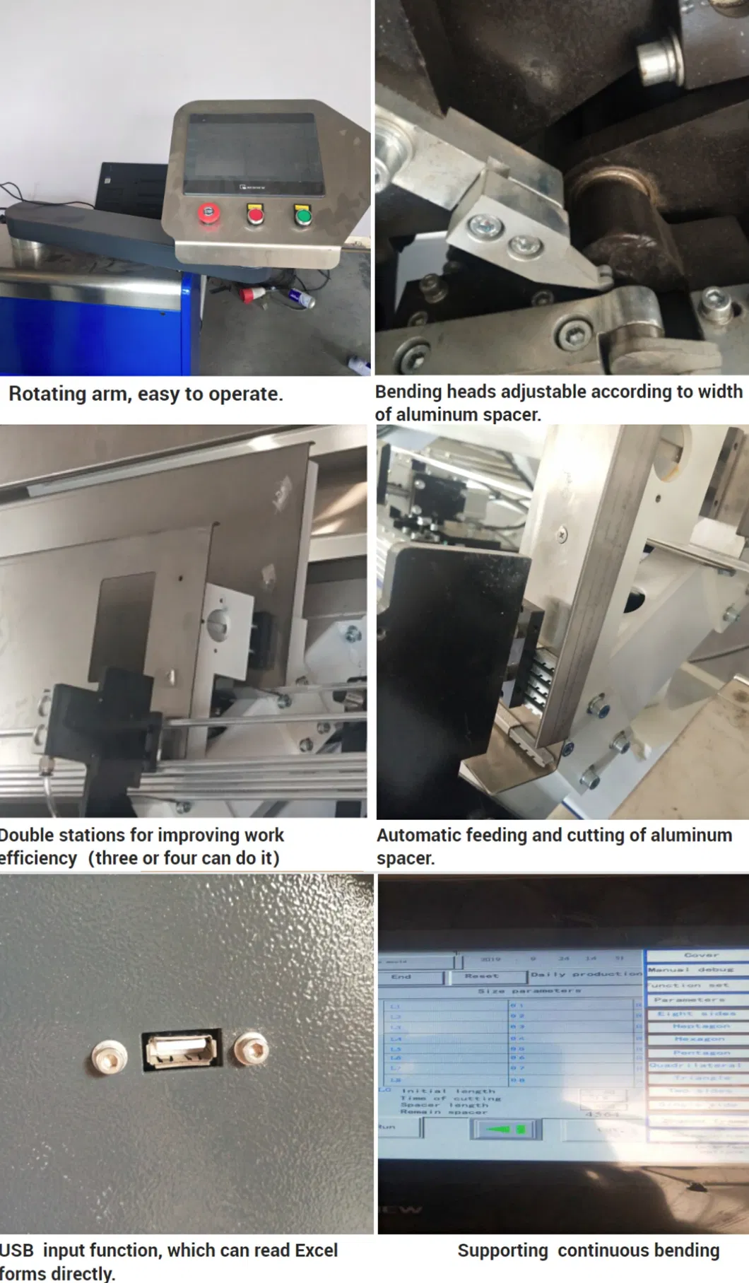 Detailed Photos of Insulating Glass Machine